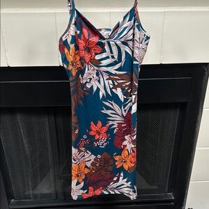 Floral Spaghetti Strap Dress